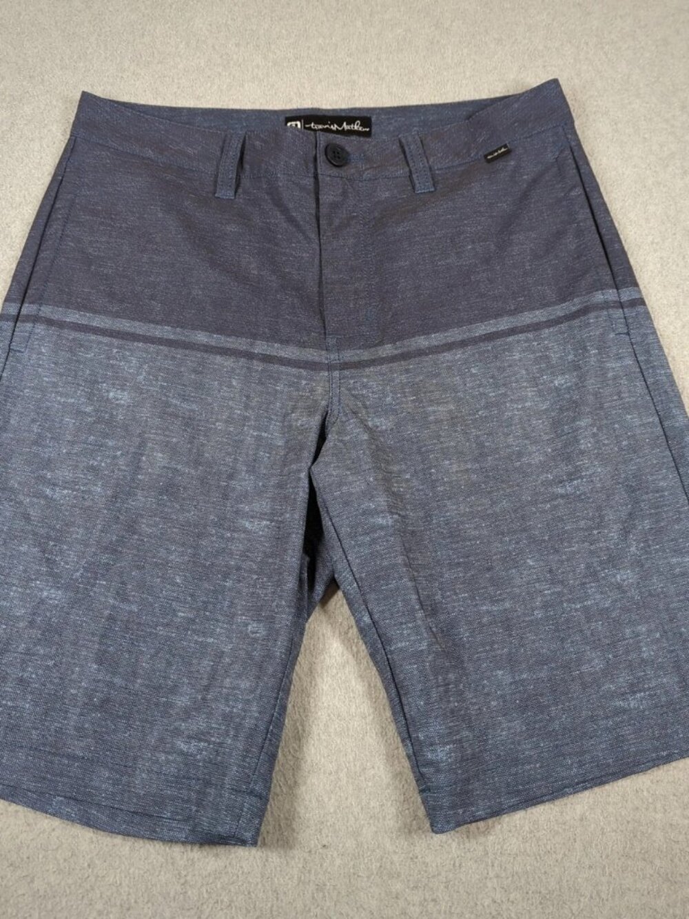 Travis Matthew Shorts Men's 30 Gray Lightweight Performance Stretch Golf